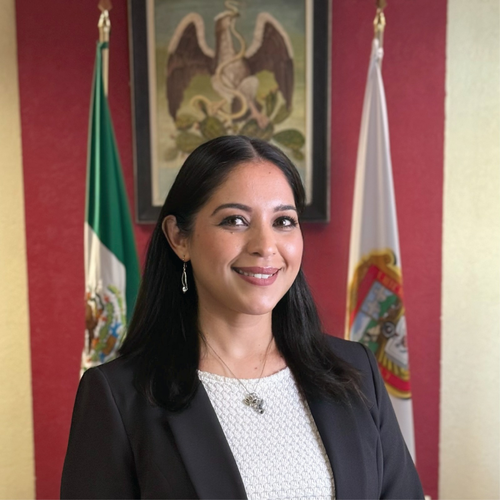 Fotografía institucional de Mtra. Erika González Oyoqui