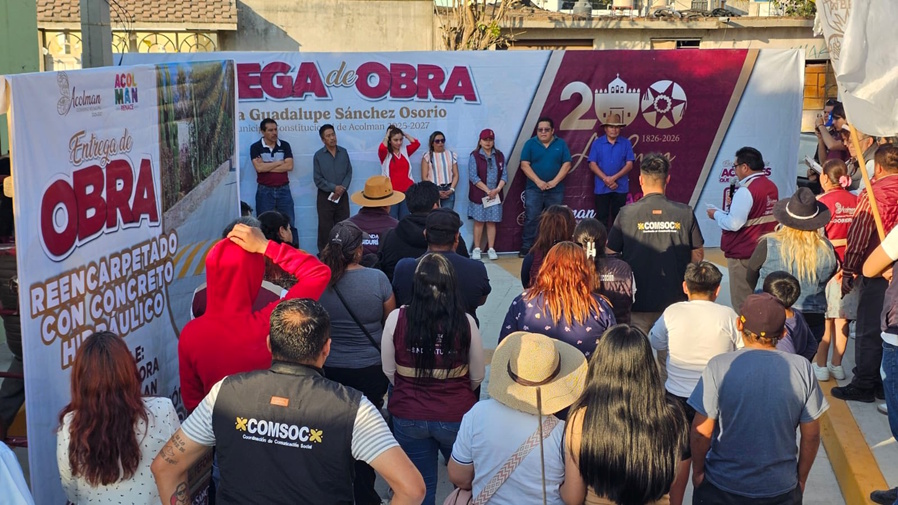 Imagen de Entrega de Obra en Cuanalán