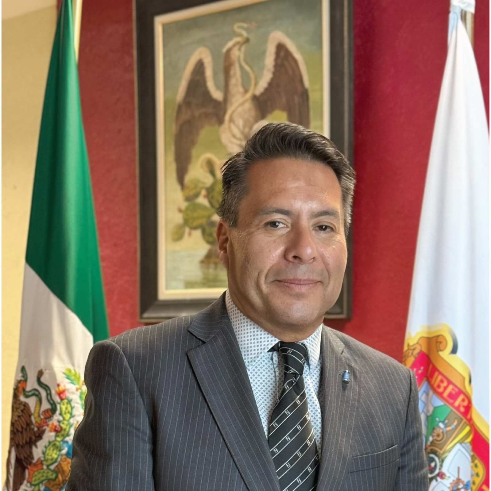 Fotografía institucional de Lic. Ángel Enrique Baleón Lemus