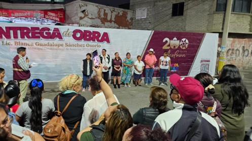 Imagen de Obra de Colocación de Alumbrado Público en Real del Valle