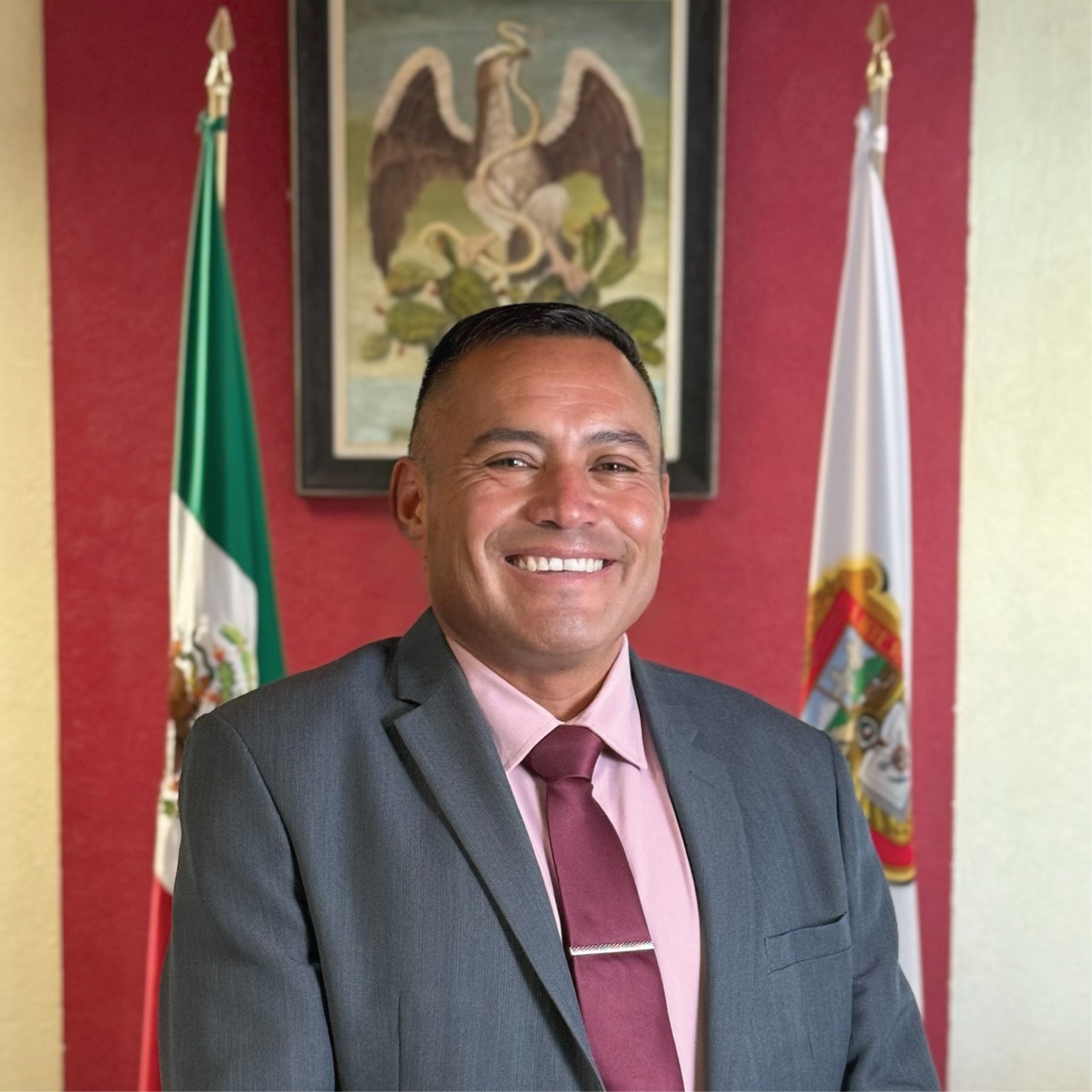 Fotografía institucional de José Juan Cuadra Vázquez