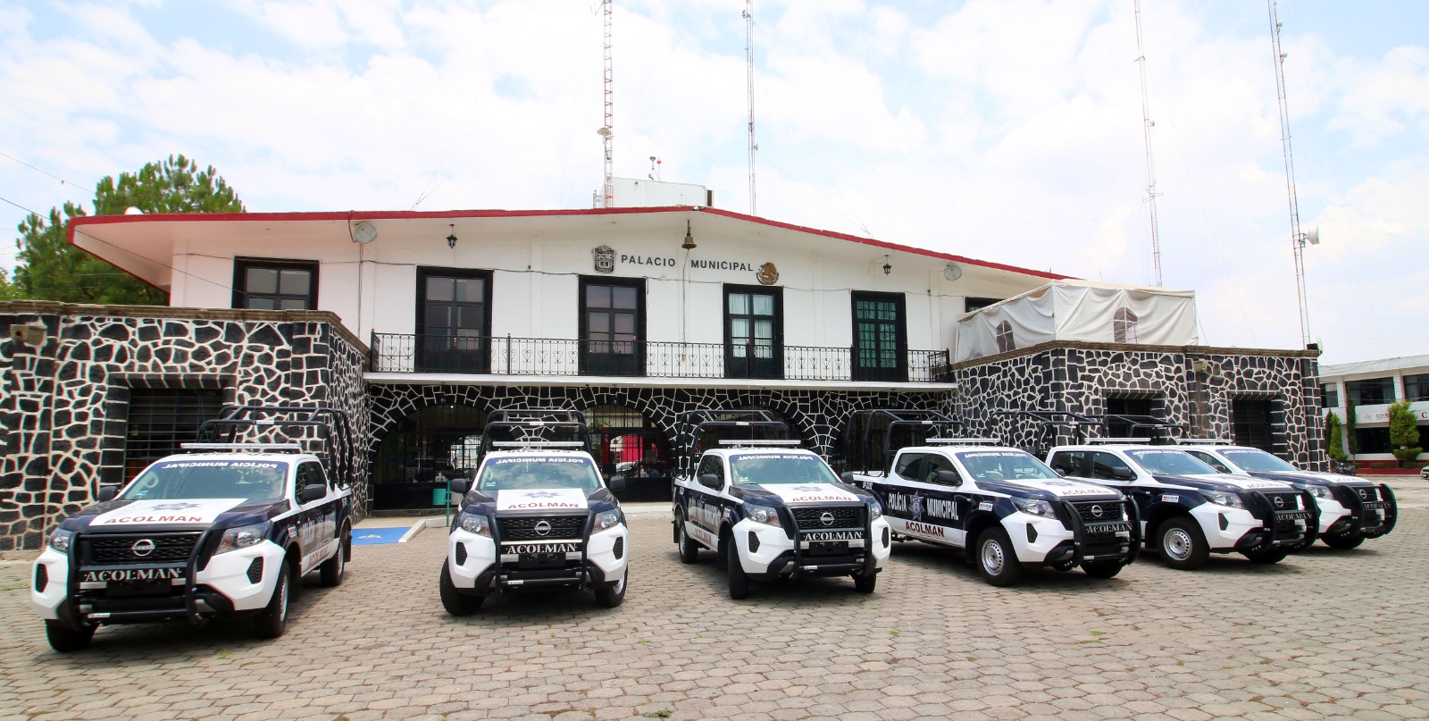 Imagen de Con más patrullas, buscan que la policía municipal mantenga el resguardo de la paz social en Acolman