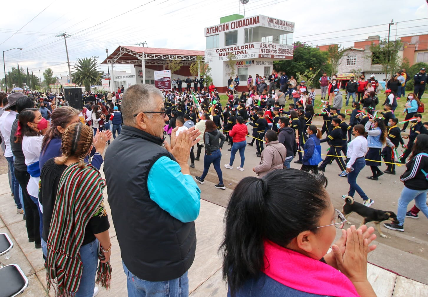 Imagen de Realizan primer Desfile Cívico del 16 de Septiembre en Acolman para fomentar valores patrios