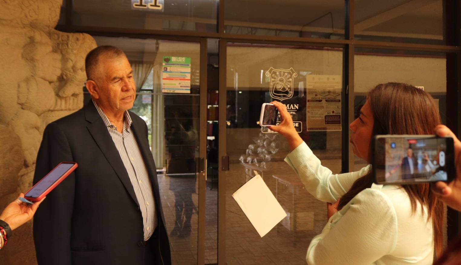 Imagen de Con movilizaciones no se resuelve un tema legal; presidente municipal de Acolman
